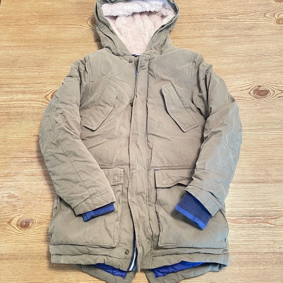 Boden Parka with Saturn Appliqué